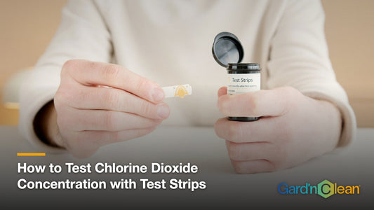 How to Test Chlorine Dioxide Concentration with Test Strips
